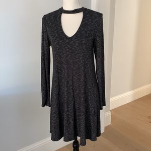 American Eagle long sleeve jersey dress